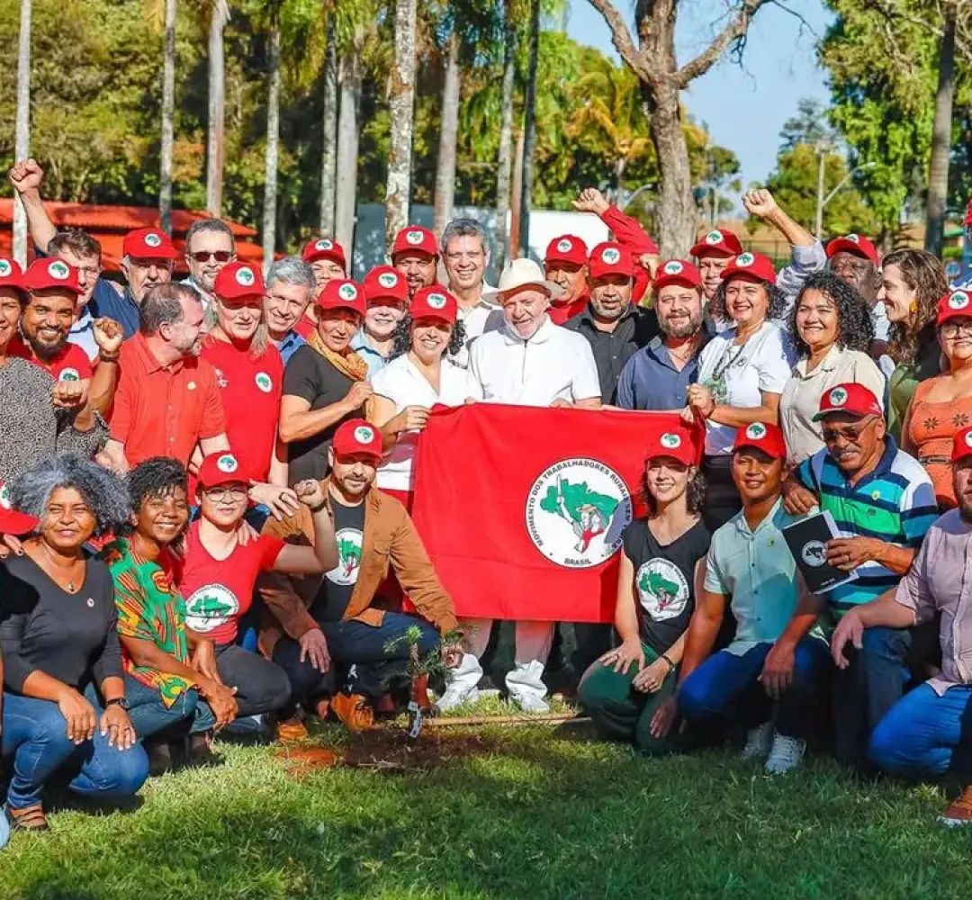 Lula visitou assentamento do MST recentemente