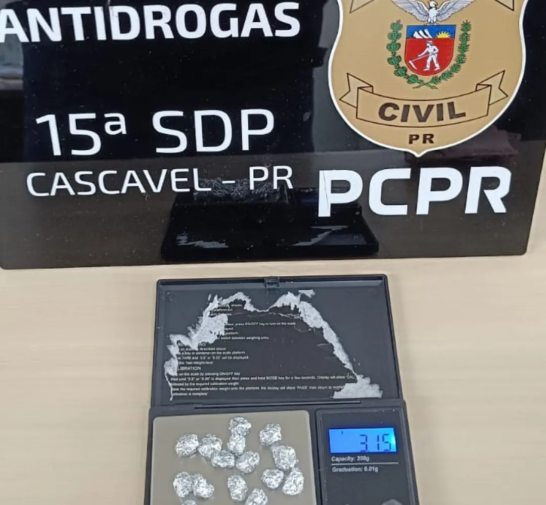 Droga apreendida