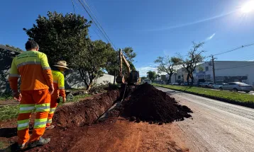Obras da Avenida Assunção são retomadas e trecho fica interditado