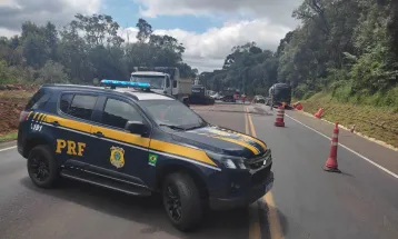 Balanço parcial da Operação Rodovida – Natal 2025 nas rodovias federais do Paraná