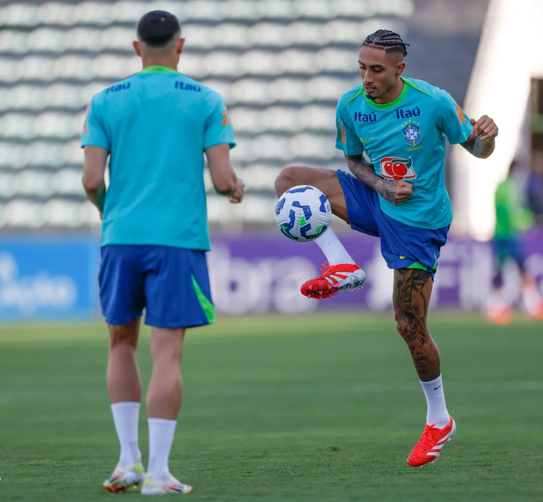 Raphinha é a esperança de gols do Brasil