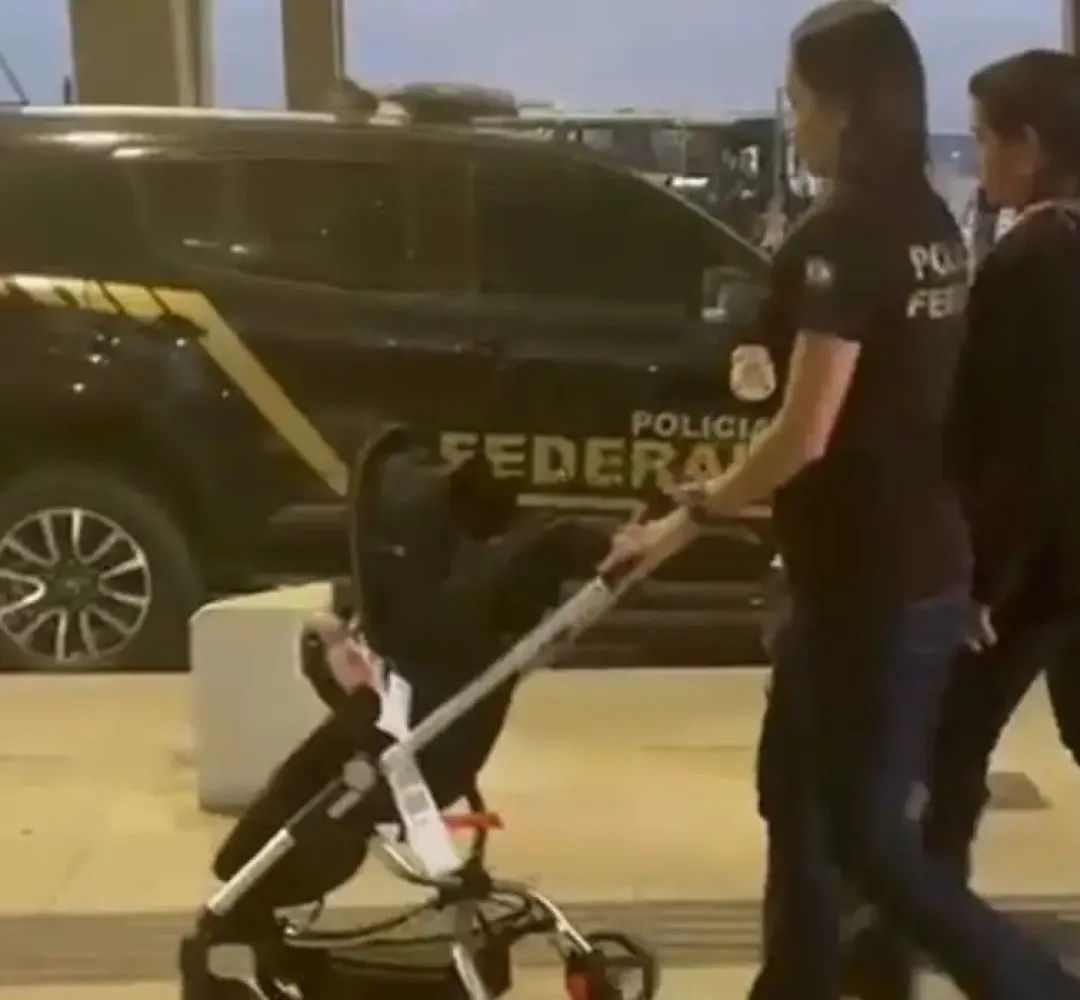 Bebê repatriado de Portugal
