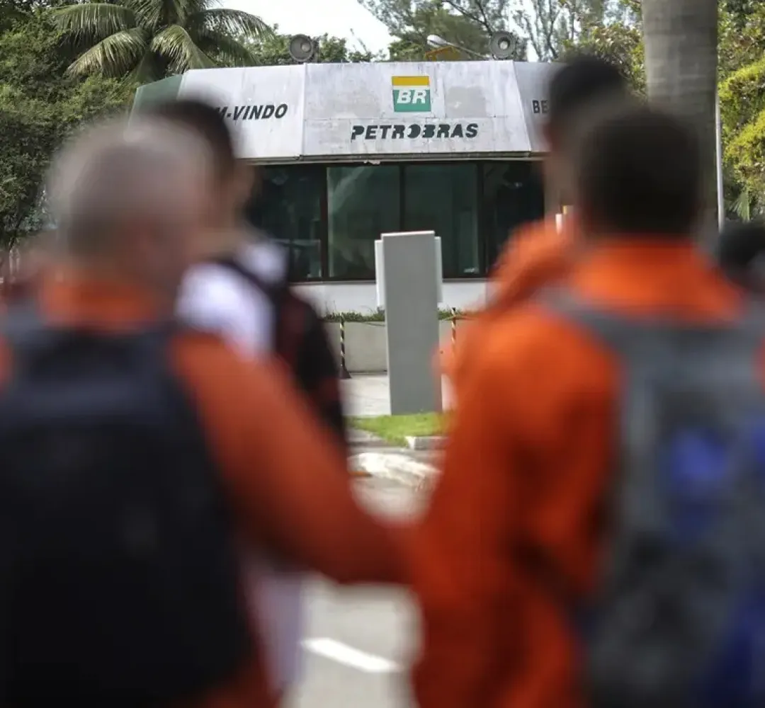 Petroleiros greve
