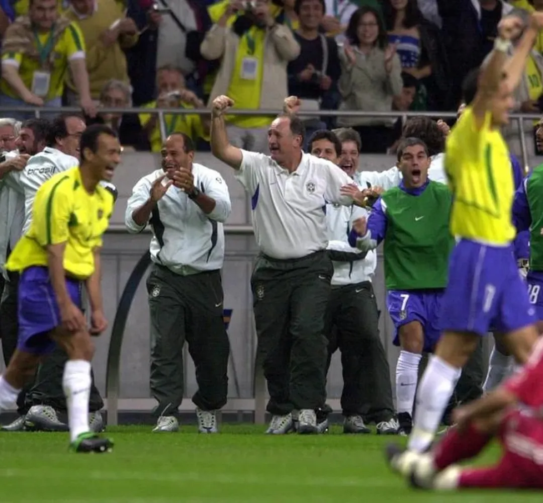Luiz Felipe Scolari foi o treinador do penta