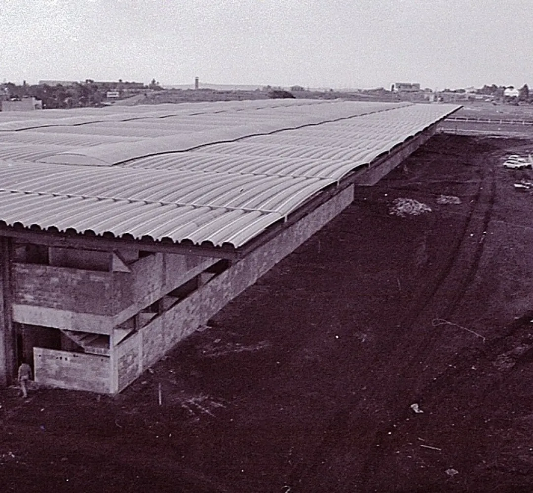 Rodoviária de Cascavel em construção