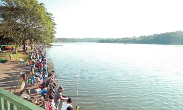 Tradicional Pesca no Lago será neste domingo, em Cascavel