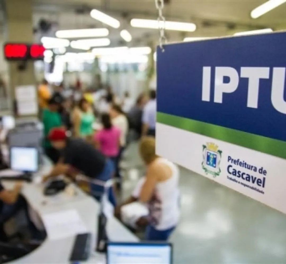 IPTU com desconto até dia 10 de abril