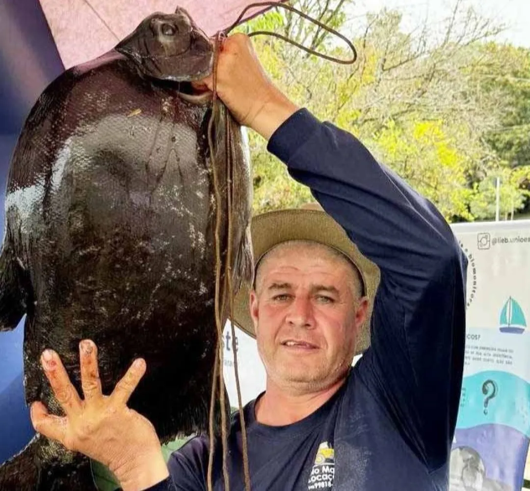 Peixe tem mais de 10 quilos