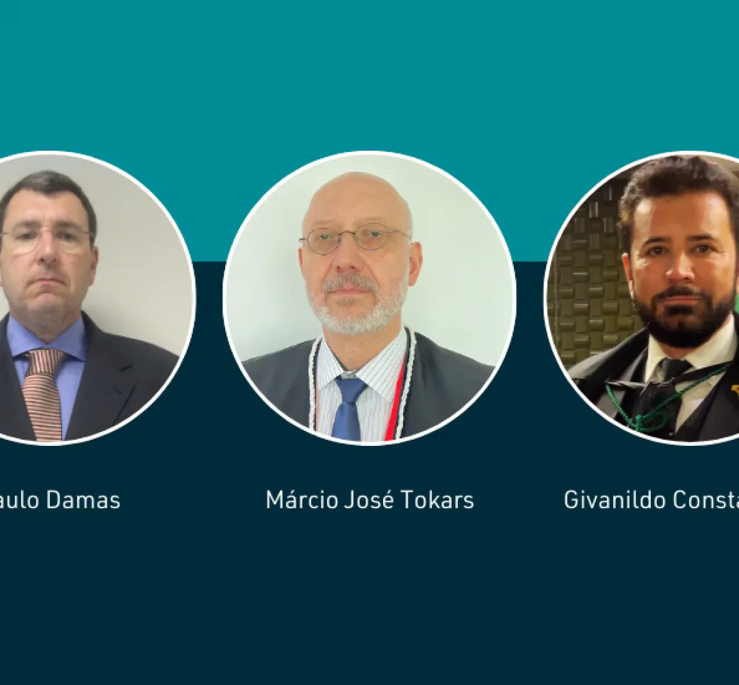 Três novos desembargadores