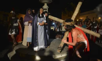 Encenações da Paixão de Cristo marcam a programação da Semana Santa em Cascavel