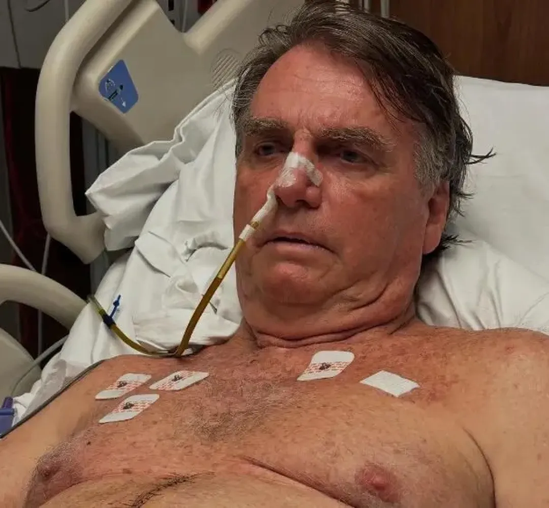 Bolsonaro no hospital