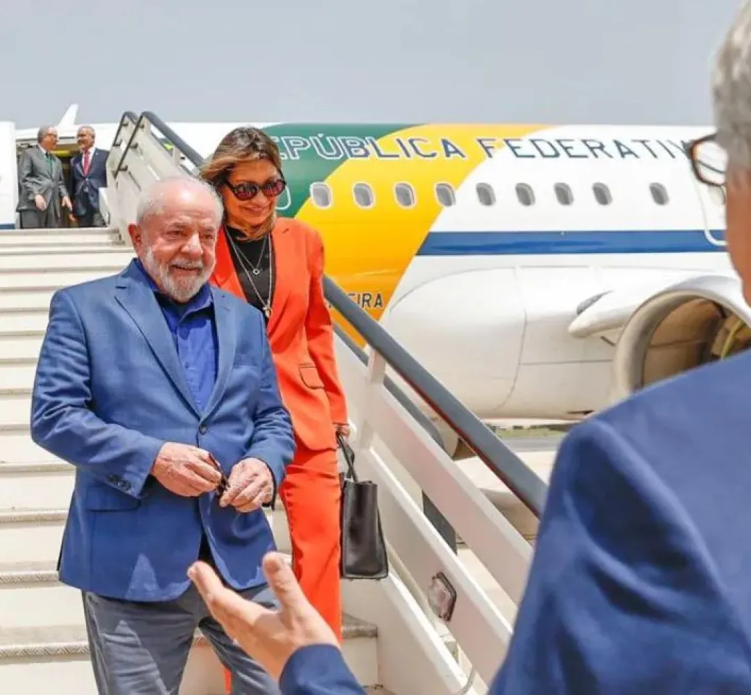 Lula e Janja na Itália