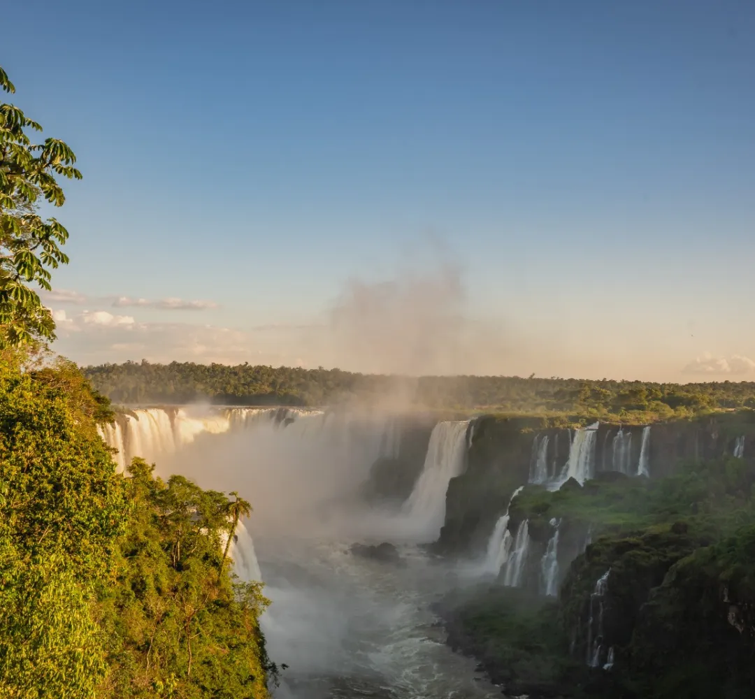 Névoa das Cataratas é atração