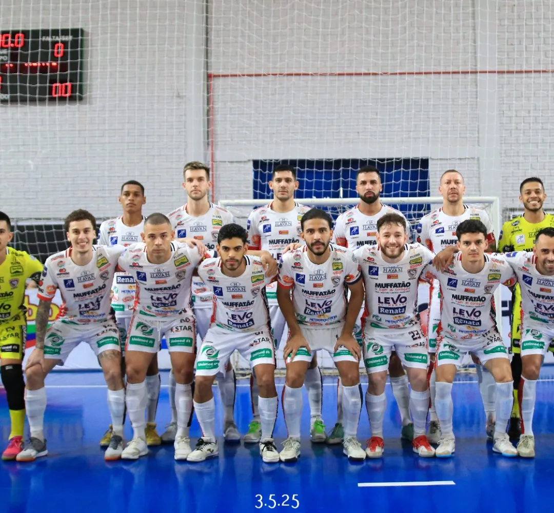 O Cascavel Futsal encara o Marreco