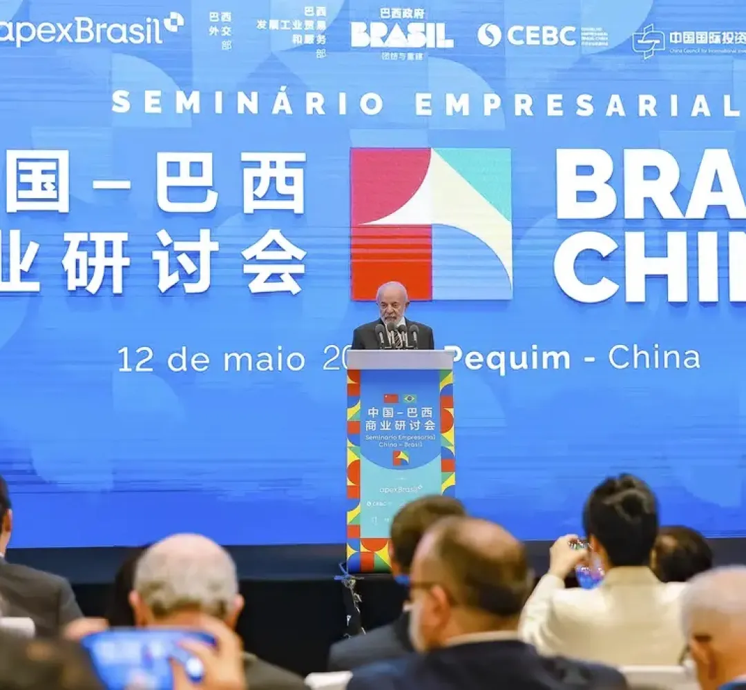 Lula na China