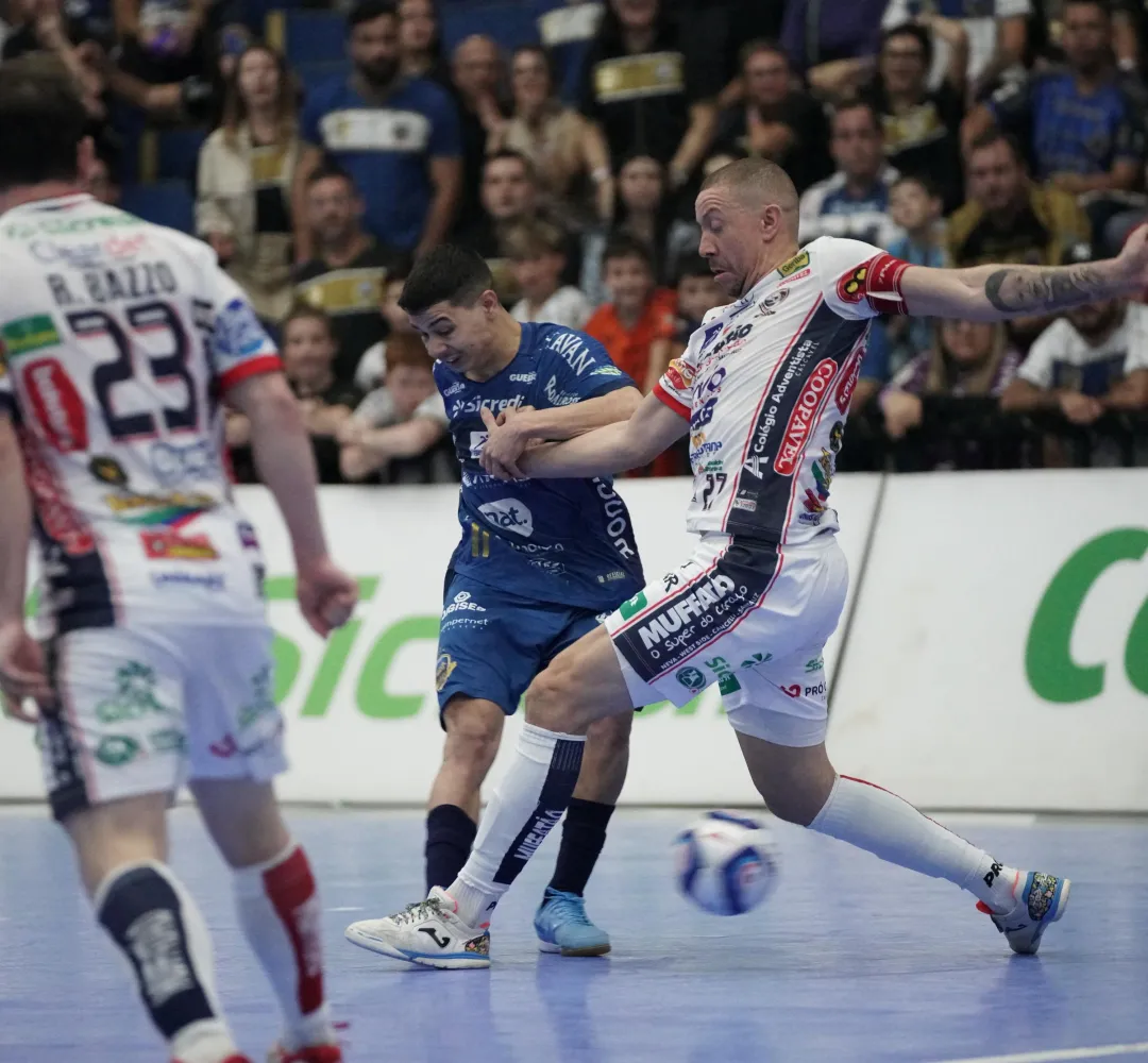 O Cascavel Futsal somou mais um ponto fora de casa