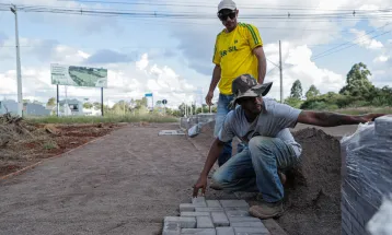 Obras de pavimentação no Lago Azul têm entrega prevista para junho
