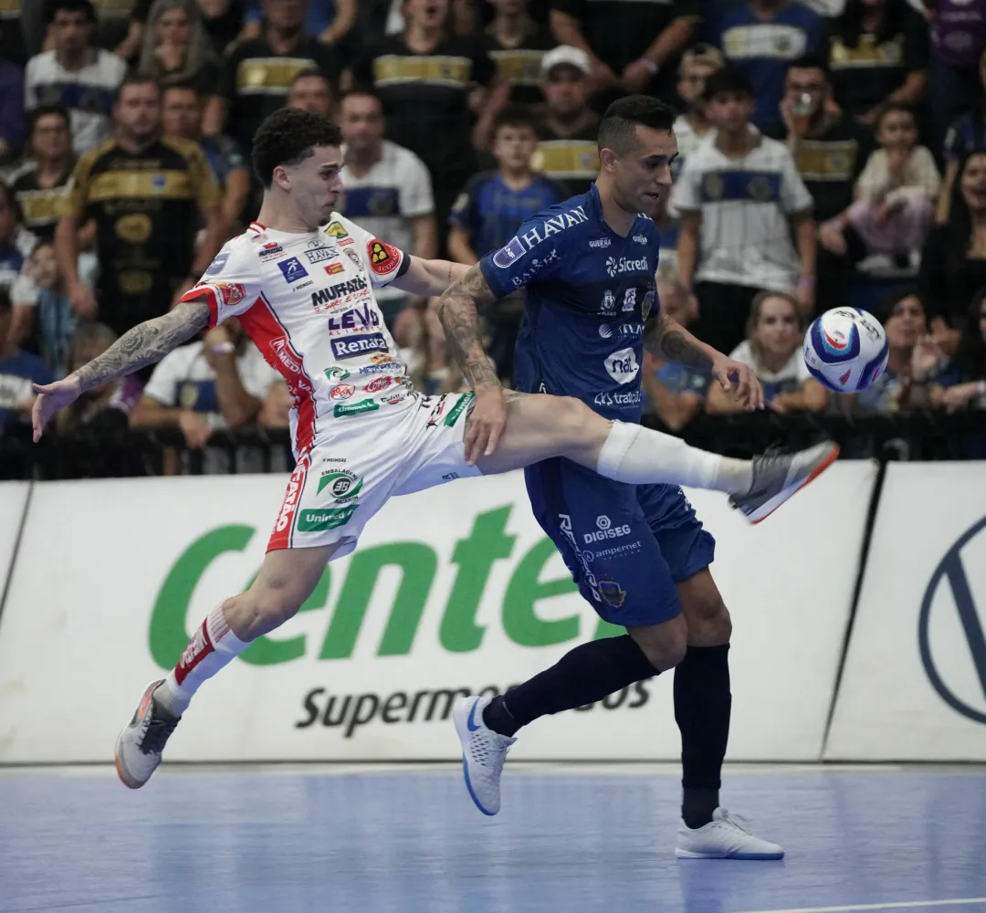 O Cascavel Futsal empatou fora de casa