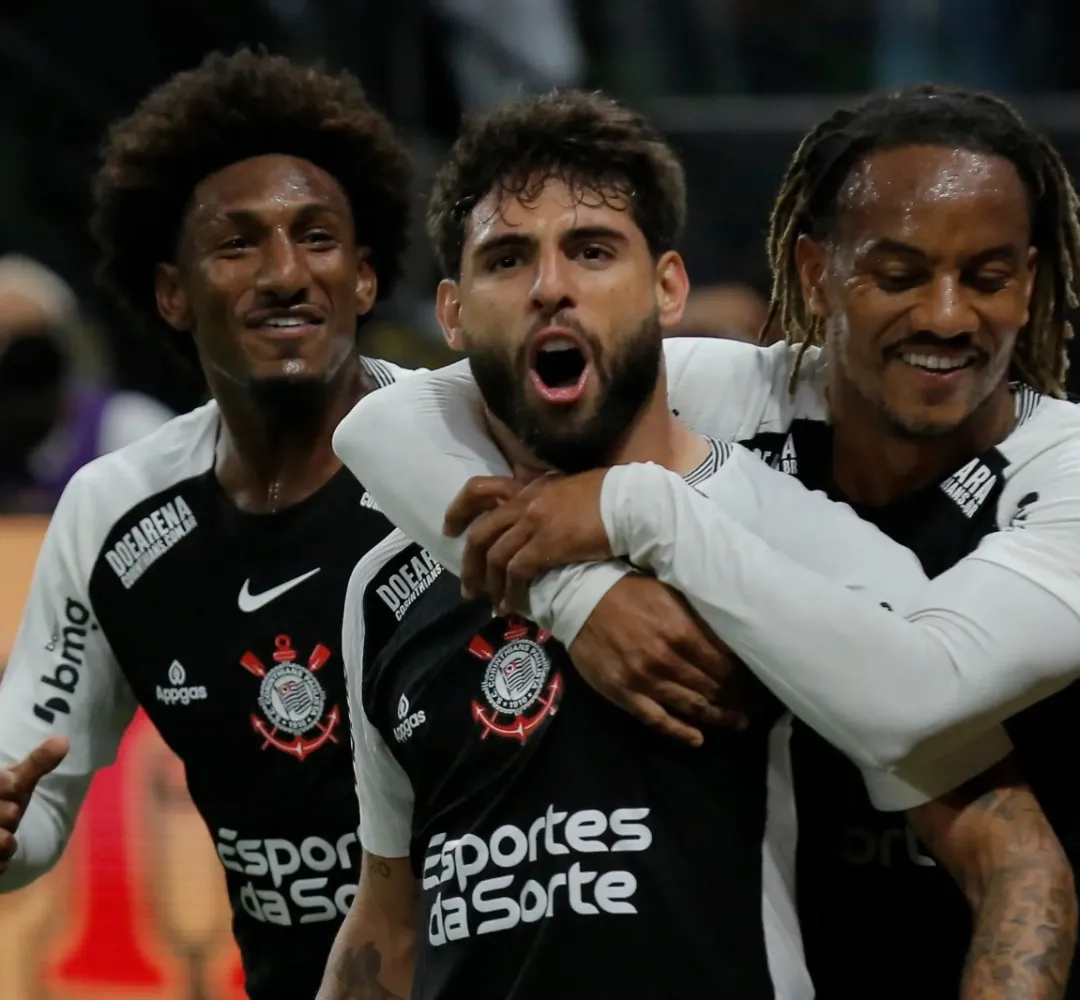 O Corinthians avançou na Copa do Brasil