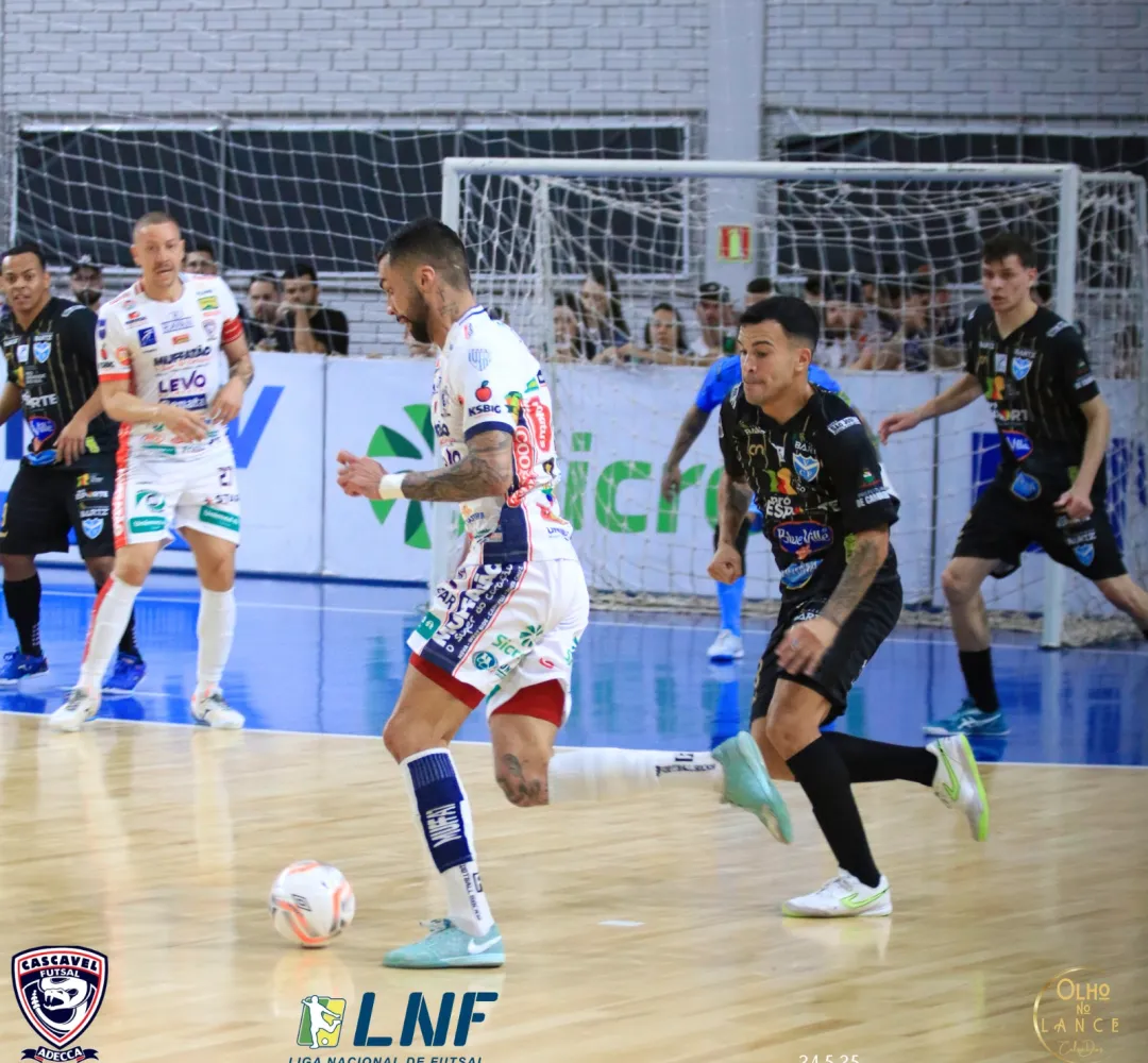 O Cascavel Futsal venceu mais uma na Liga