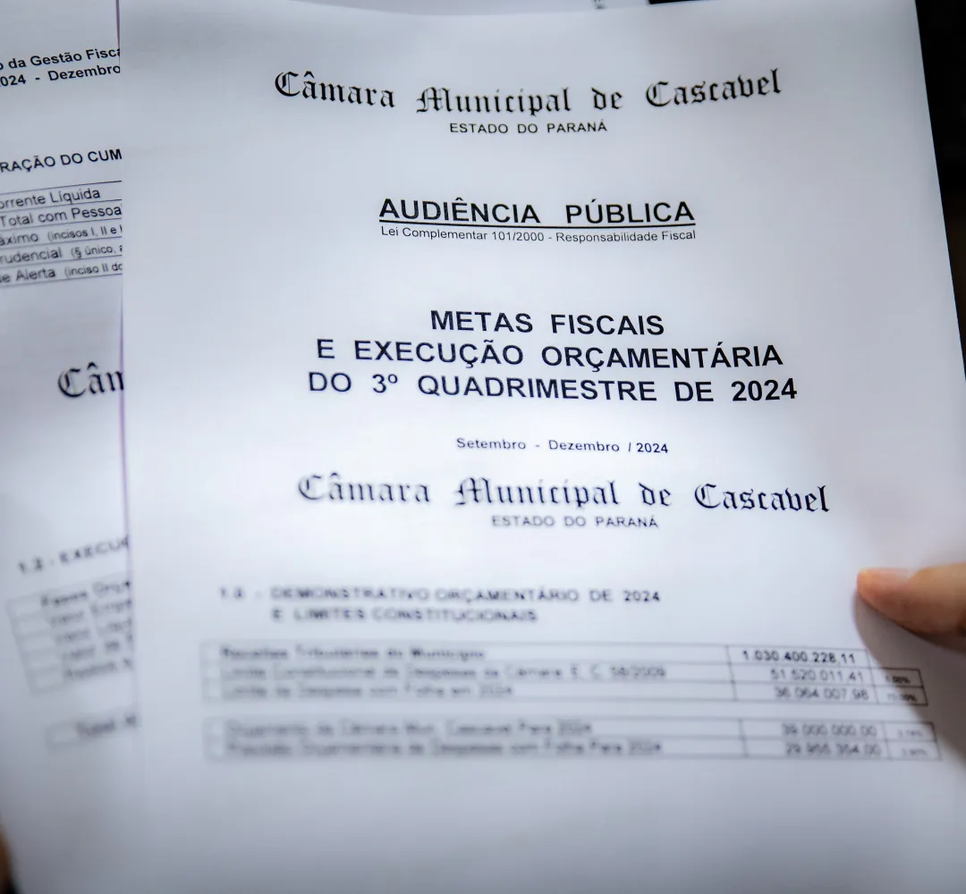 prestação de contas