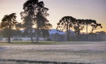 Frio ganha mais intensidade nesta sexta-feira, com previsão de geada em várias cidades do Paraná