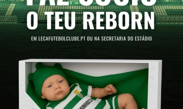 Time de Portugal anuncia que aceita bebês reborn como sócios