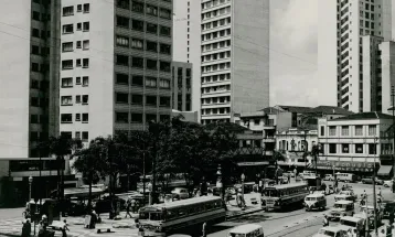 Saudade não tem idade: Praça Zacarias em Curtiba  - Década de 1960