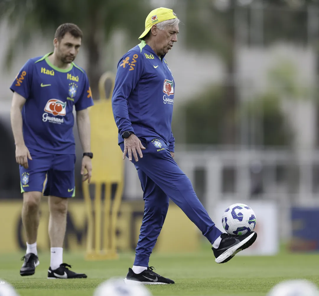 Ancelotti fará o primeiro jogo no Brasil