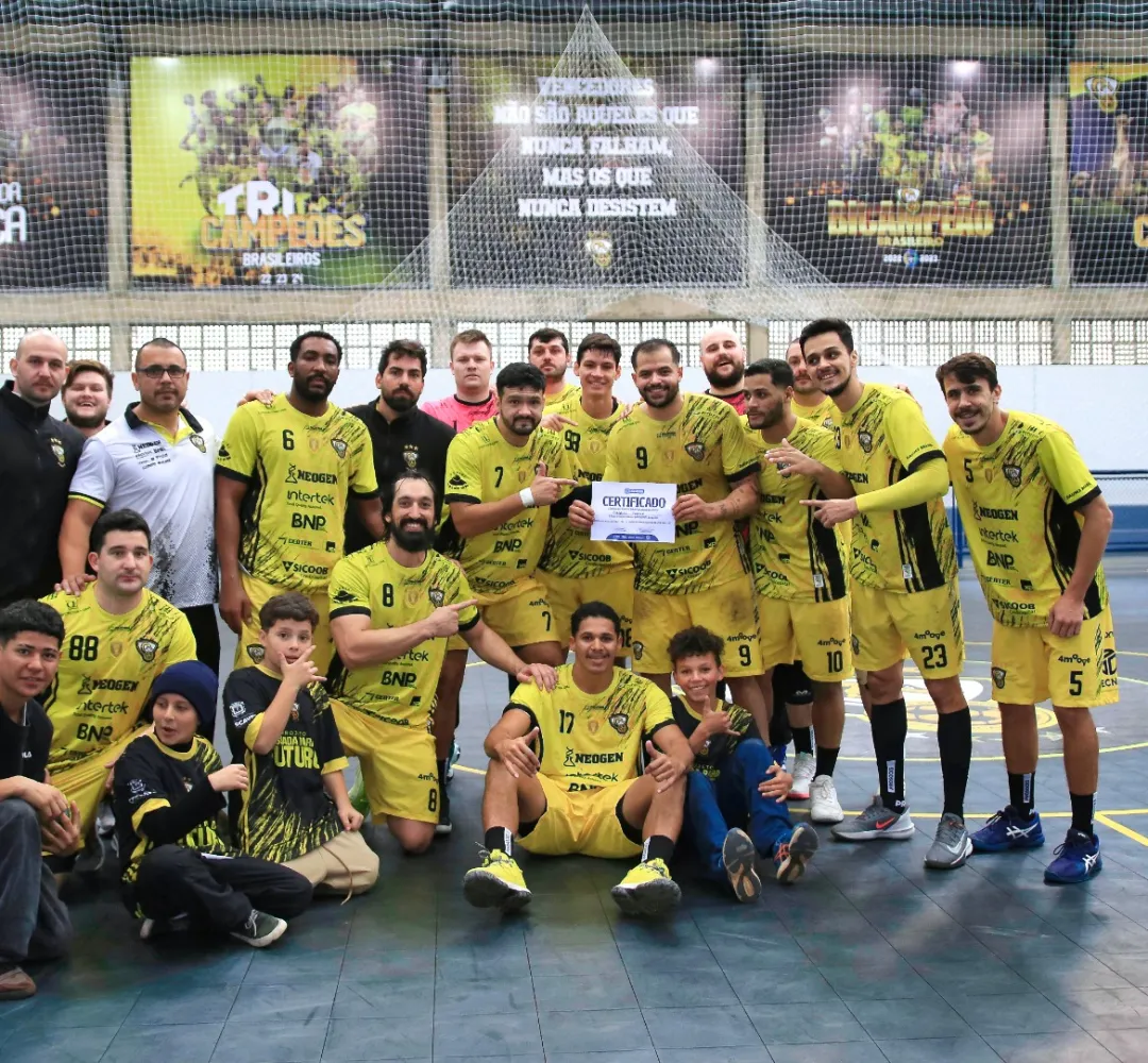 O Cascavel Handebol venceu em casa
