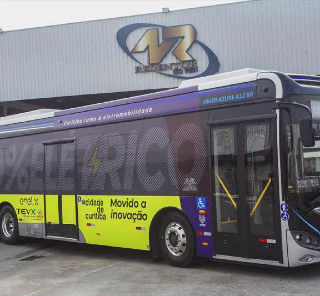 Curitiba empréstimo para frota de ônibus elétrico