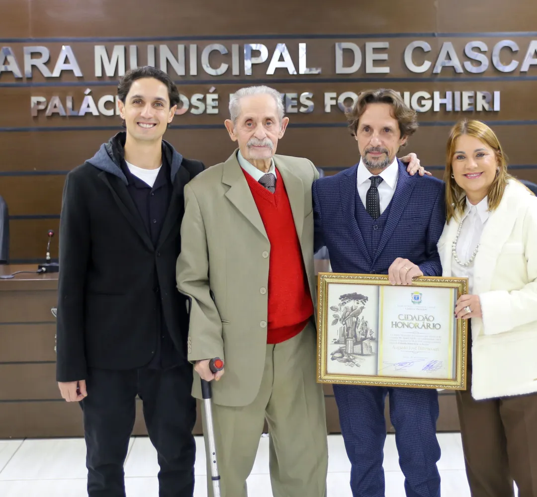 Augusto Bittencourt é cidadão honorário