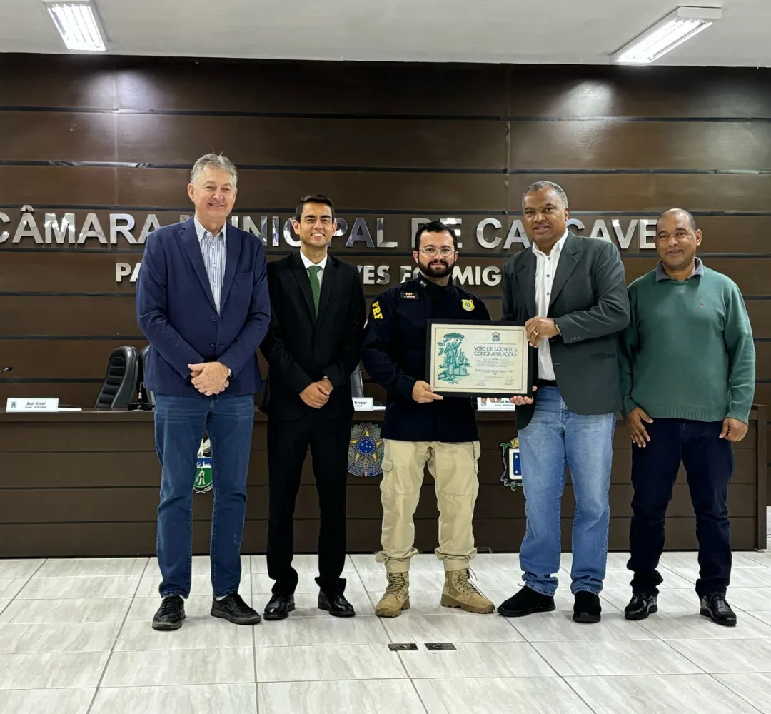 PRF recebe homenagem na Câmara de Cascavel