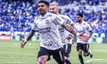 Cruzeiro leva virada do Ceará, encerra série invicta e perde a liderança do Brasileirão