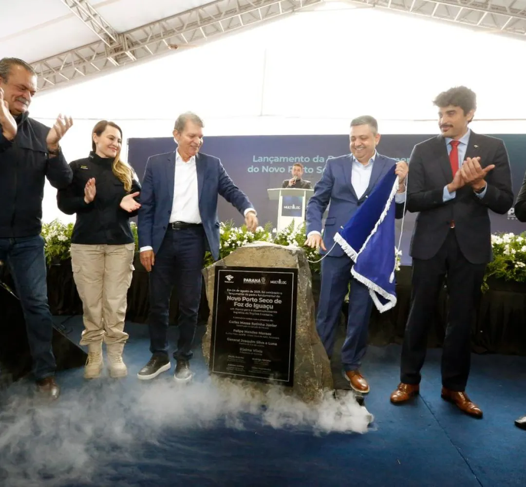Inauguração Porto Seco em Foz do Iguaçu