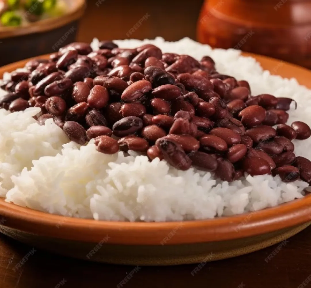 Arroz e feijão estão mais baratos
