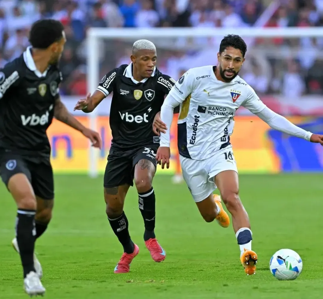 O Fogão caiu diante da LDU