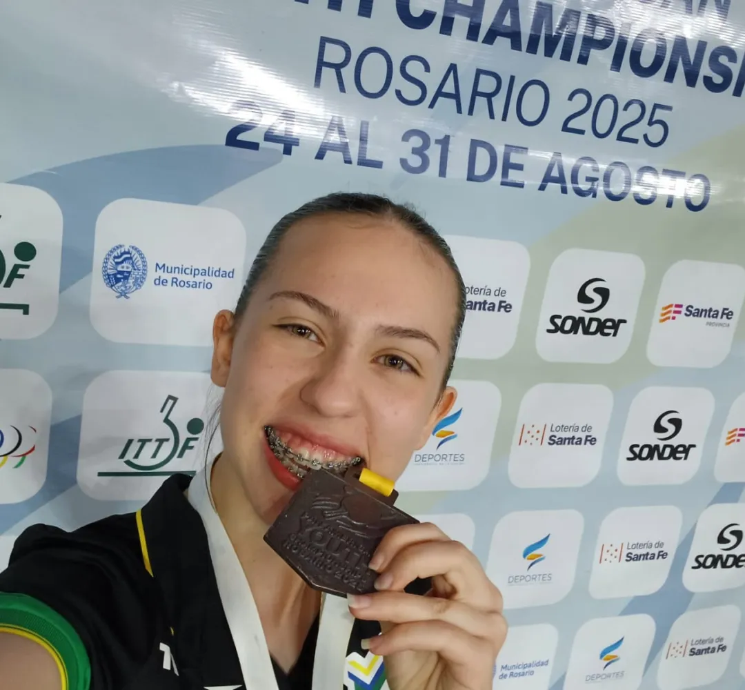 Karoline Gruchoski foi bronze no Pan