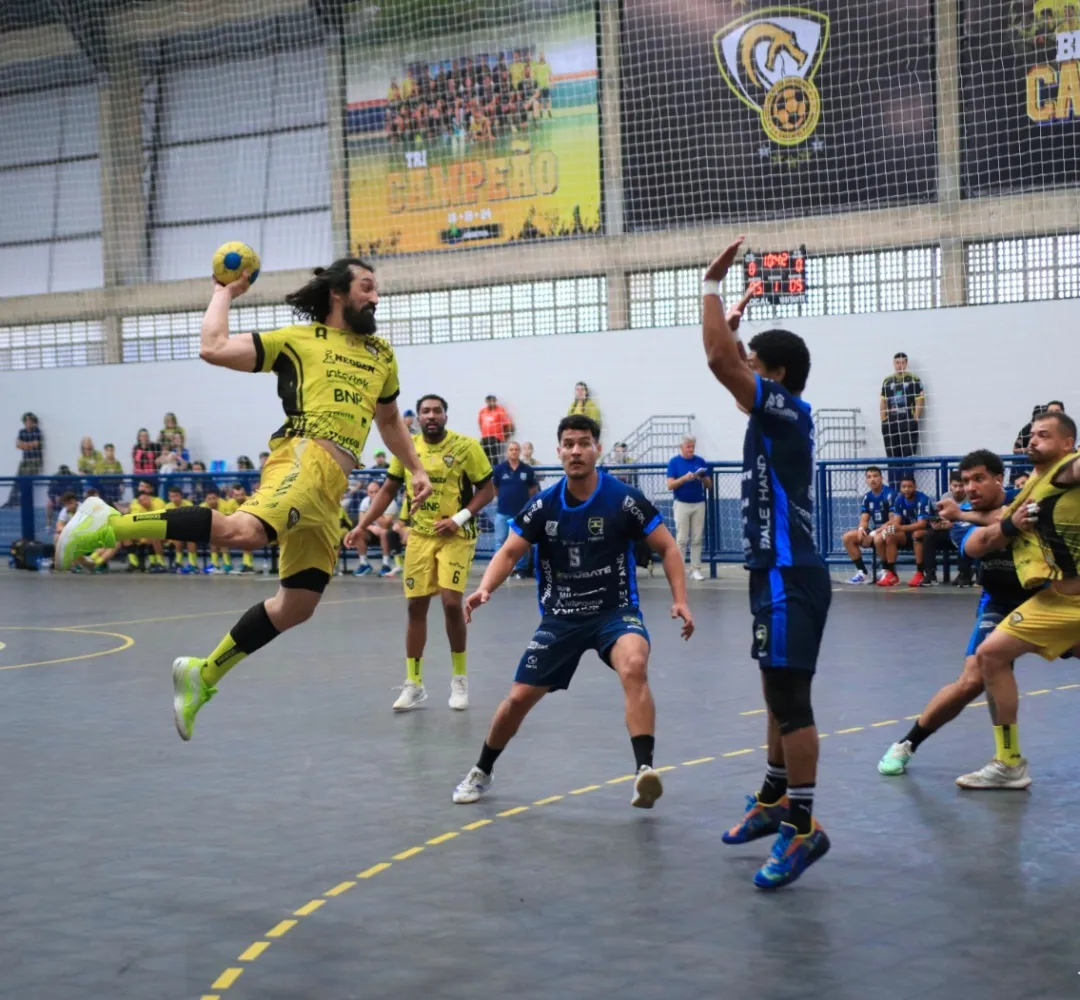 O Cascavel Handebol joga pela Liga