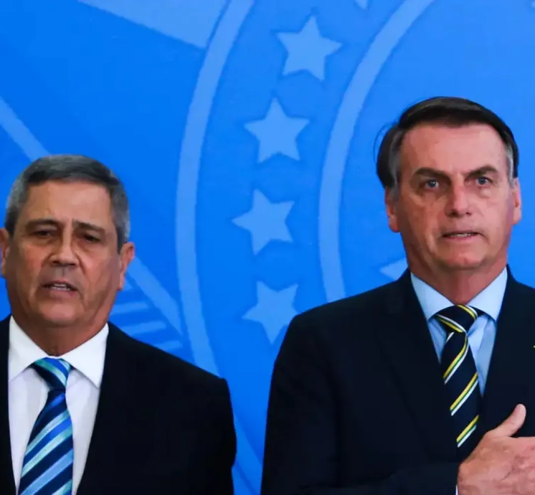 Braga Netto e Bolsonaro