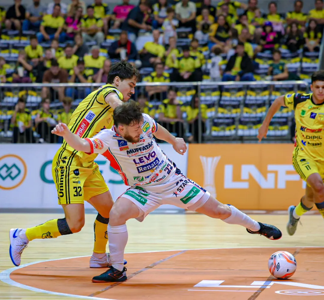 O Cascavel Futsal empatou com o Jaraguá