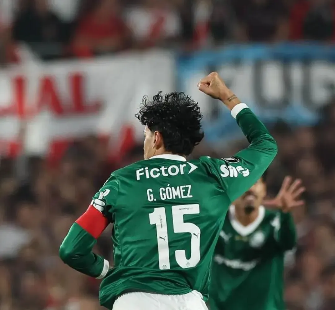 Gustavo Gómez, capitão do Verdão