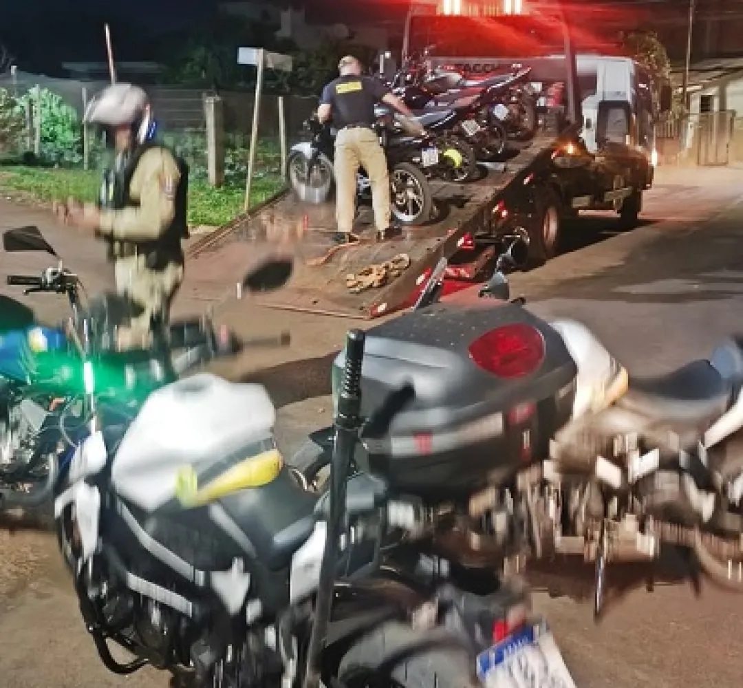 operação trânsito pm cascavel