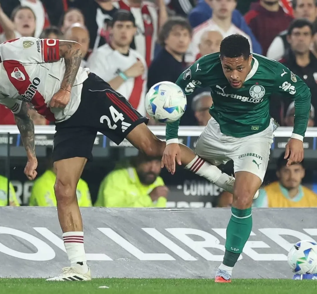 O Palmeiras faz o jogo de volta contra o River