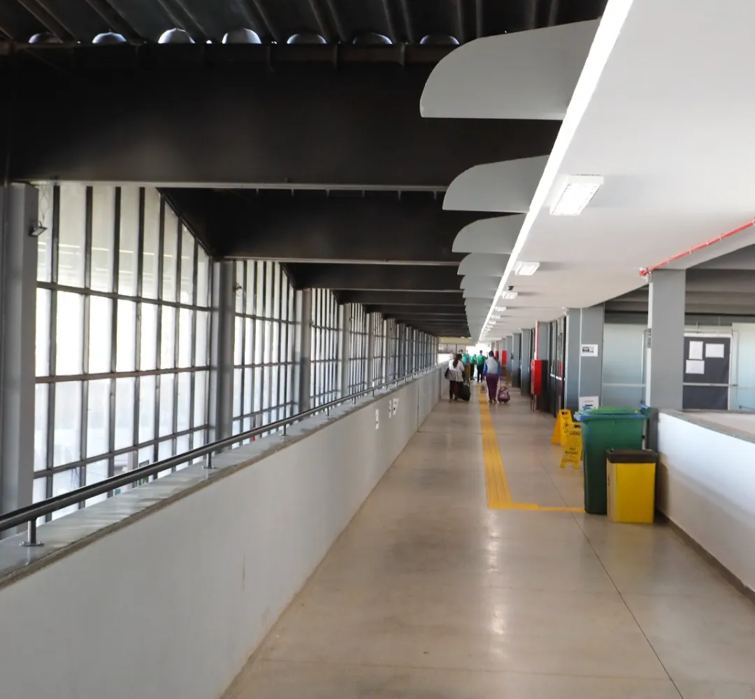Reformas na rodoviária avançam quase 80%