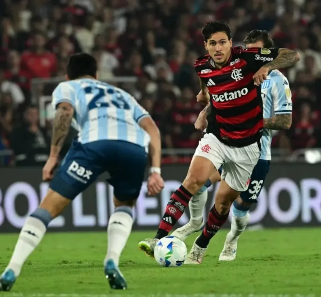 O Flamengo joga contra o Racing na quarta