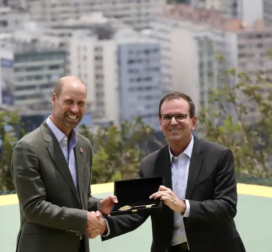 Princípe William e Paes