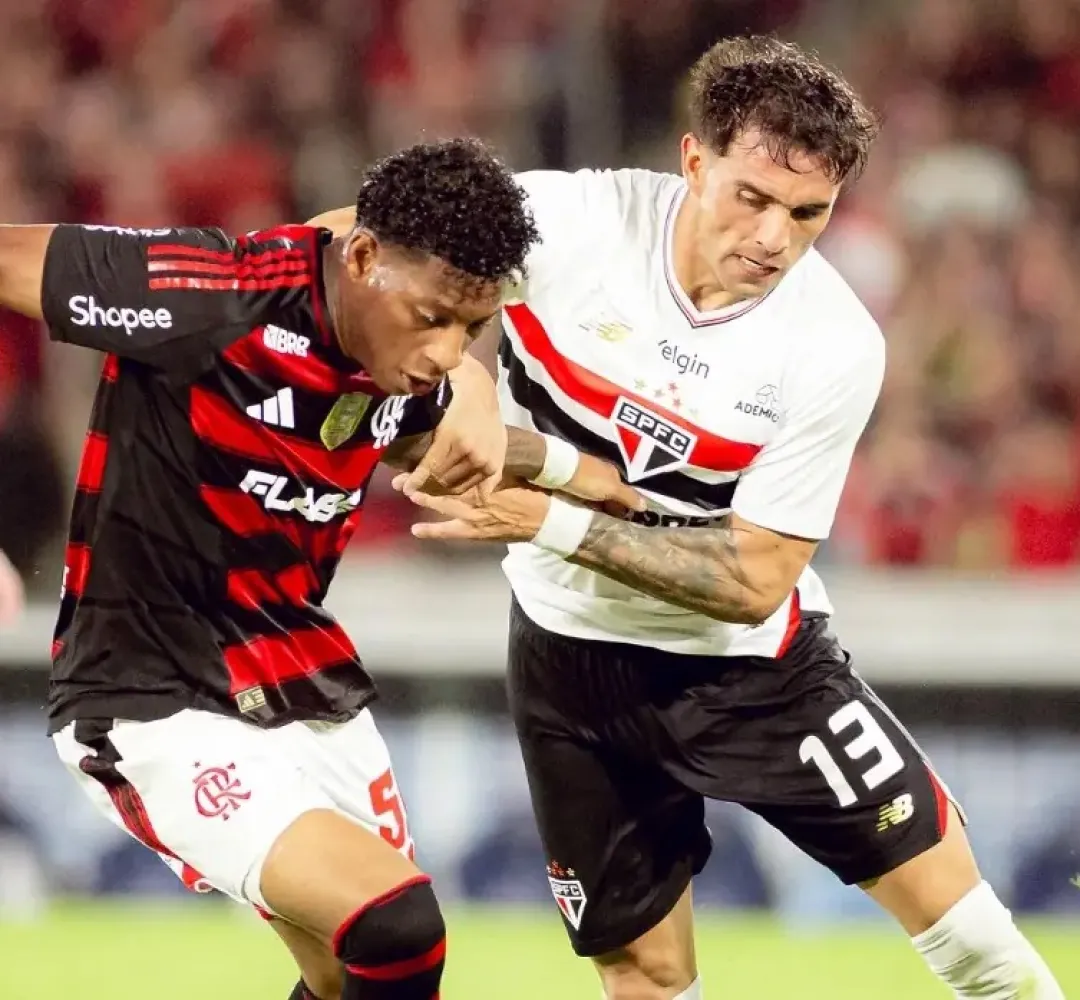 O Fla encara o São Paulo