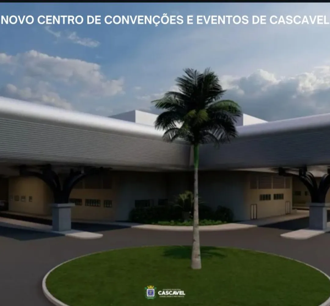Projeto do novo centro de eventos