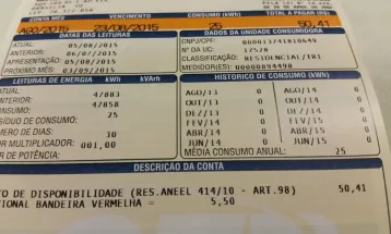 Consumidor pagará menos na conta de luz em janeiro